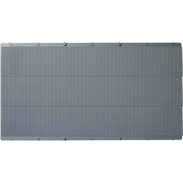 Auhagen 52431 H0, TT Kunststof platen Grijs (l x b) 200 mm x 100 mm Kunststof model