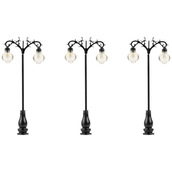 Faller H0 Bollamp (hangend) Dubbel Kant-en-klaar model 180115 3 stuk(s)