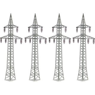 Kibri 38533 H0 Deco-set elektriciteitsmasten (4 stuks)