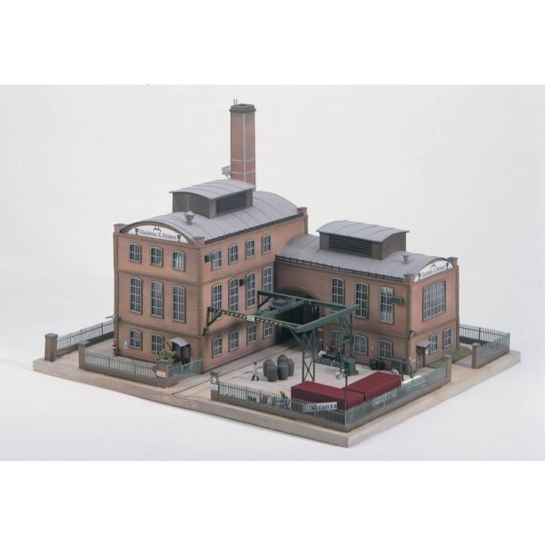 Piko H0 61119 H0 Laadkraan en accessoires voor glasfabriek E. Strauss