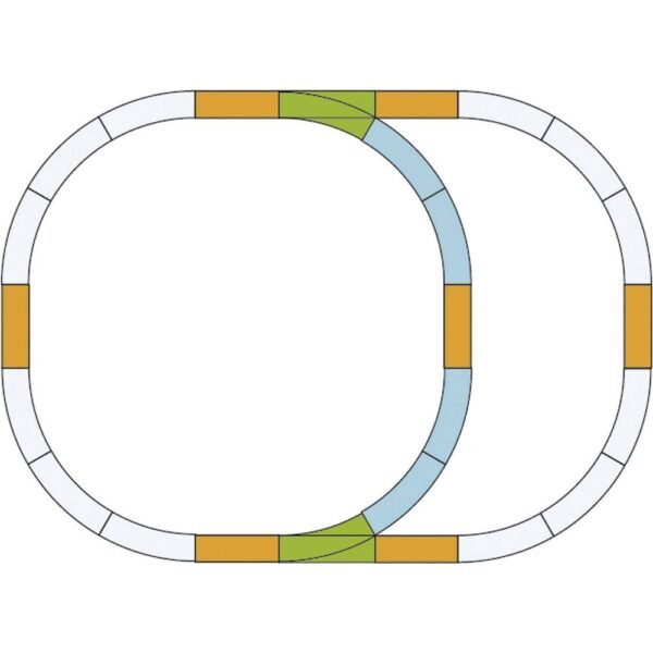 G Piko rails 35302 Uitbreidingsset 600 mm 1 set(s)