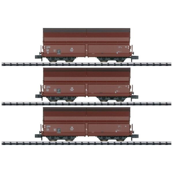MiniTrix 18270 N 3-delige set zelflossers Kokstransport deel 2 van de DB