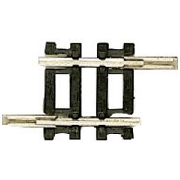 N Fleischmann rails (zonder ballastbed) 22207 Rechte rails 17.2 mm 12 stuk(s)