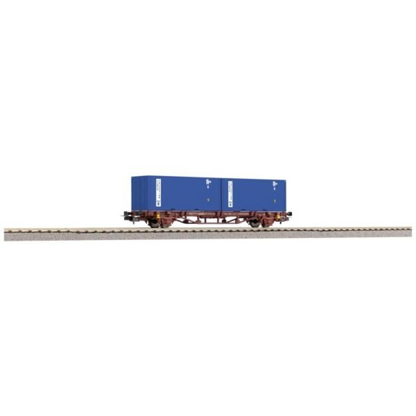 Piko H0 58755 H0 containerwagen met 2x 20-rijtuigen van de FS