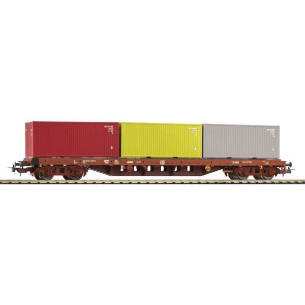 Piko H0 24539 H0 containerwagen van de NMBS/SNCB