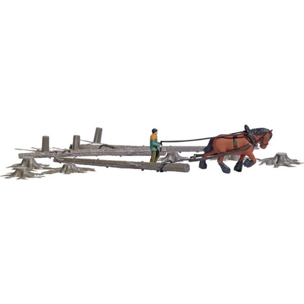 Busch 79883 H0 Action-set schuimhouten rug figuren Bouwpakket