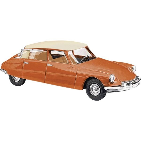Busch 48019 H0 Auto Citroën DS19 tweekleurig, oranje/crème