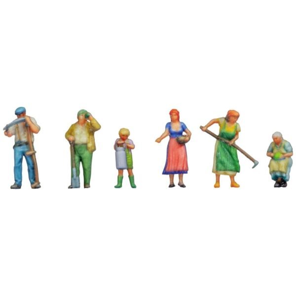 NOCH 44504 Z Boeren en boerinnen figuren Geverfd, Staand