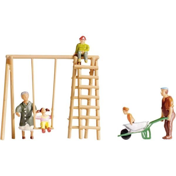 NOCH H0 Grootouders en kleinkinderen Geverfd, Staand