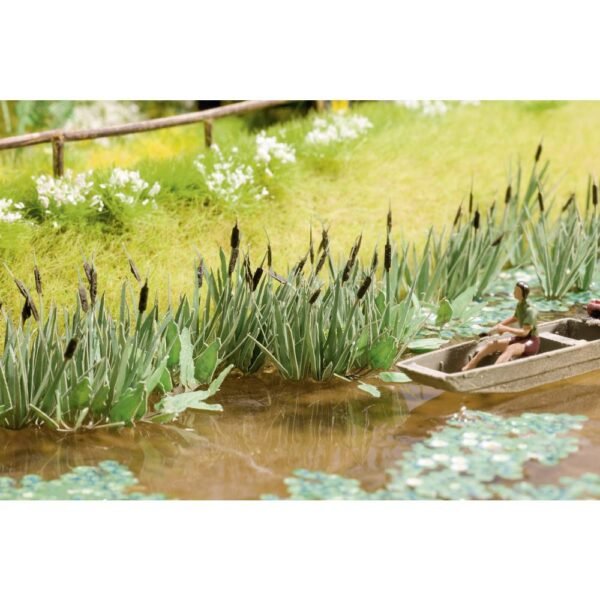 NOCH Laser-Cut minis® 14608 N Laser-Cut minis riet (16 stuks) Lasercut bouwpakket