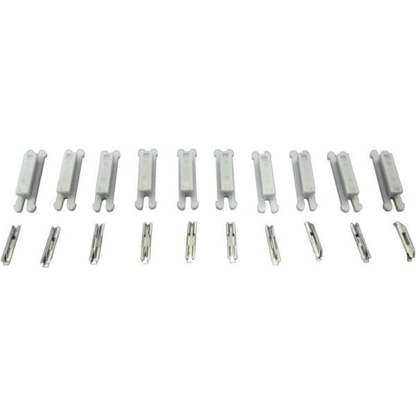 7297412 Z Rokuhan rails (met ballastbed) Railsverbinders 10 stuk(s)