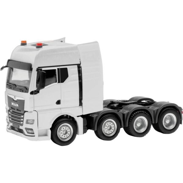 Herpa 316958 H0 Vrachtwagen MAN TGX GX zwaarbelaste trekmachine 4-assige (luchtgeveerd, 8x4), wit
