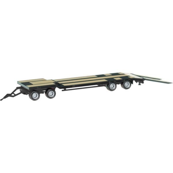 Herpa 076142-009 H0 Aanhanger Goldhofer TU4, zwart