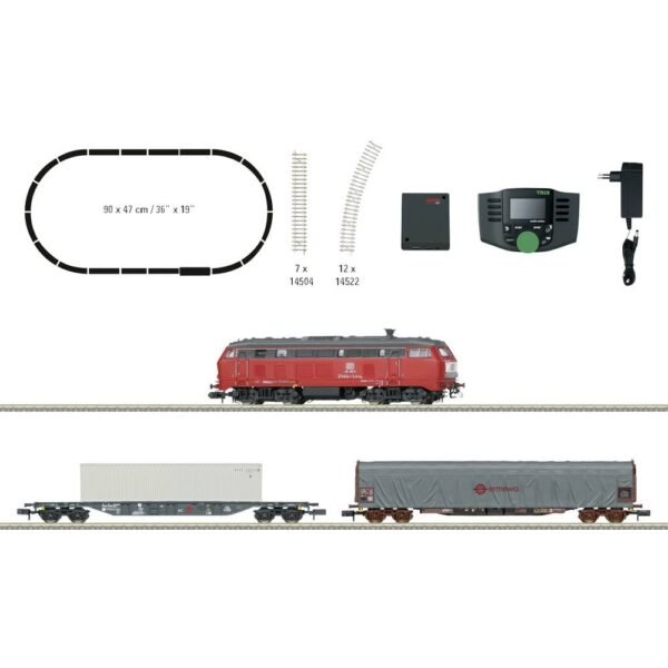MiniTrix 11161 N startpakket goederentrein van Railsystems RP GmbH