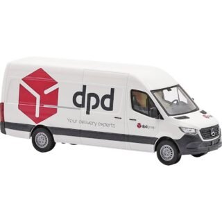Busch 52634 H0 Auto Mercedes Benz Sprinter lange wielbasis, DPD