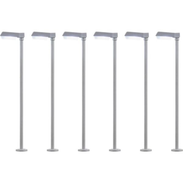 Viessmann Modelltechnik N Straatlantaarn Enkel Kant-en-klaar model 64976 6 stuk(s)