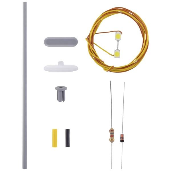 Viessmann Modelltechnik H0 Perronlantaarn Dubbel Bouwpakket 6726 1 stuk(s)