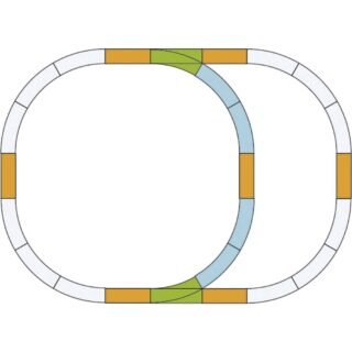 G Piko rails 35302 Uitbreidingsset 600 mm 1 set(s)
