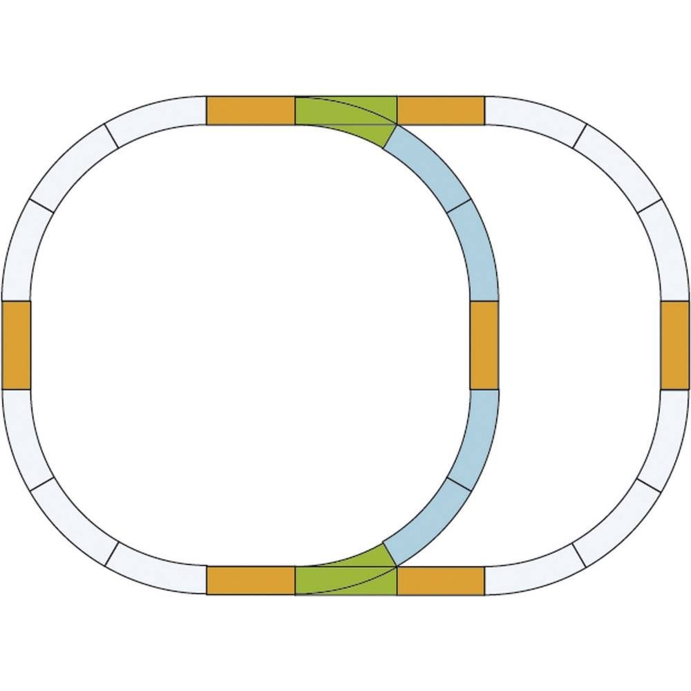 G Piko rails 35302 Uitbreidingsset 600 mm 1 set(s)