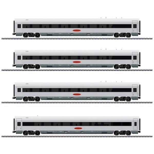 Piko H0 28350 H0 4-delige set personenrijtuigen Metropolitan Express Train (met) van de DB AG