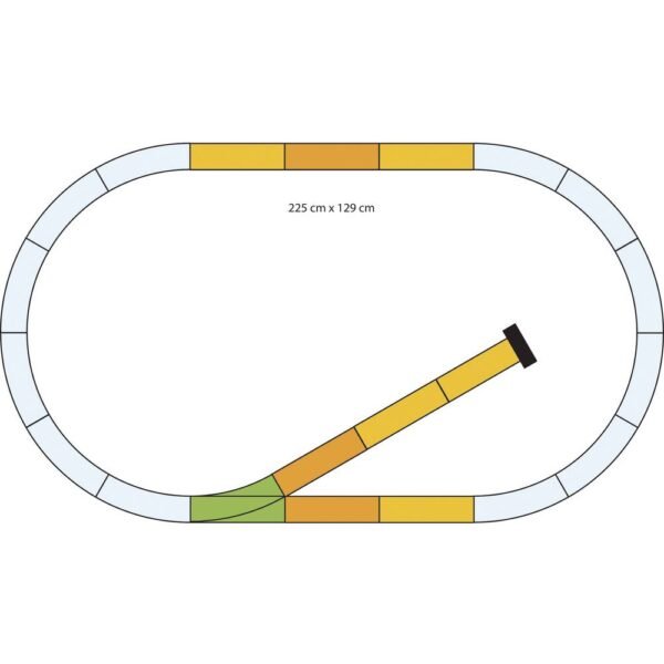 G Piko rails 35301 Uitbreidingsset 1 set(s)