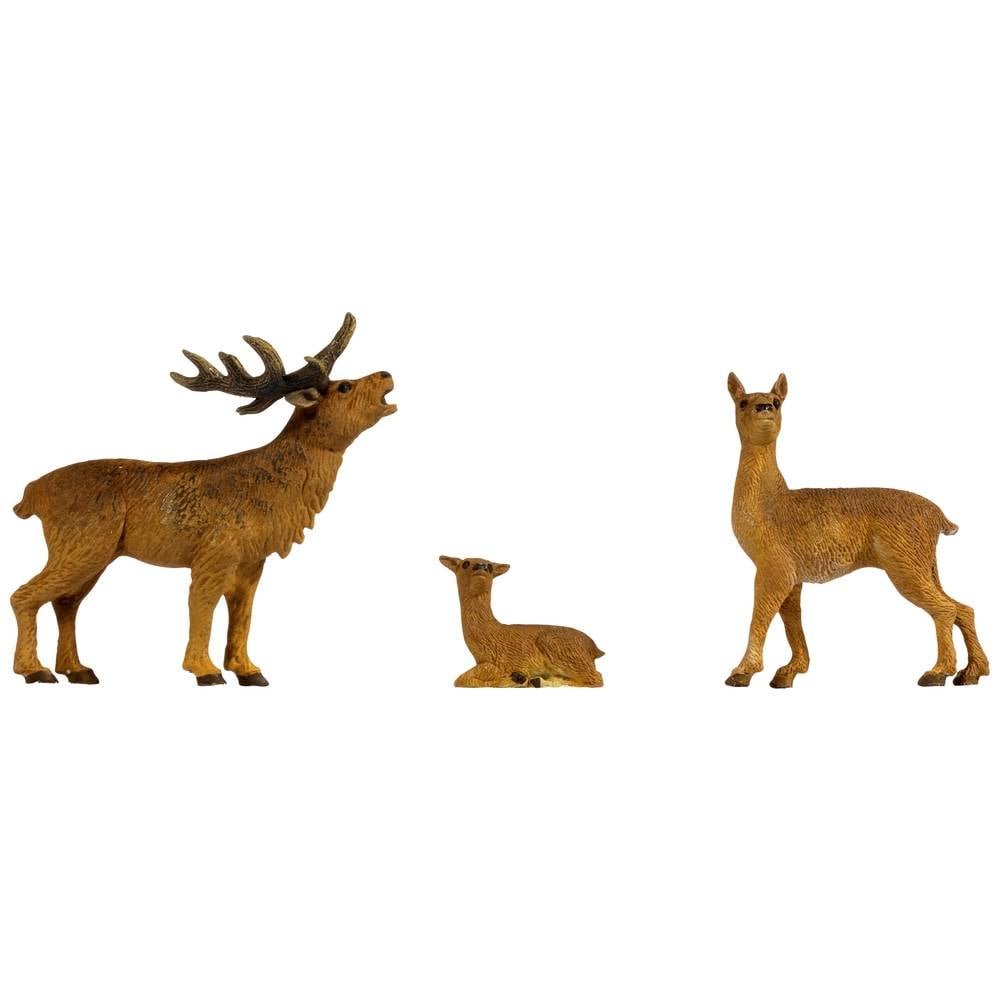 NOCH 17200 Schaal 1 Herten figuren Geverfd
