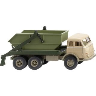 Wiking 067908 H0 Vrachtwagen Henschel Afzetkipper, beige