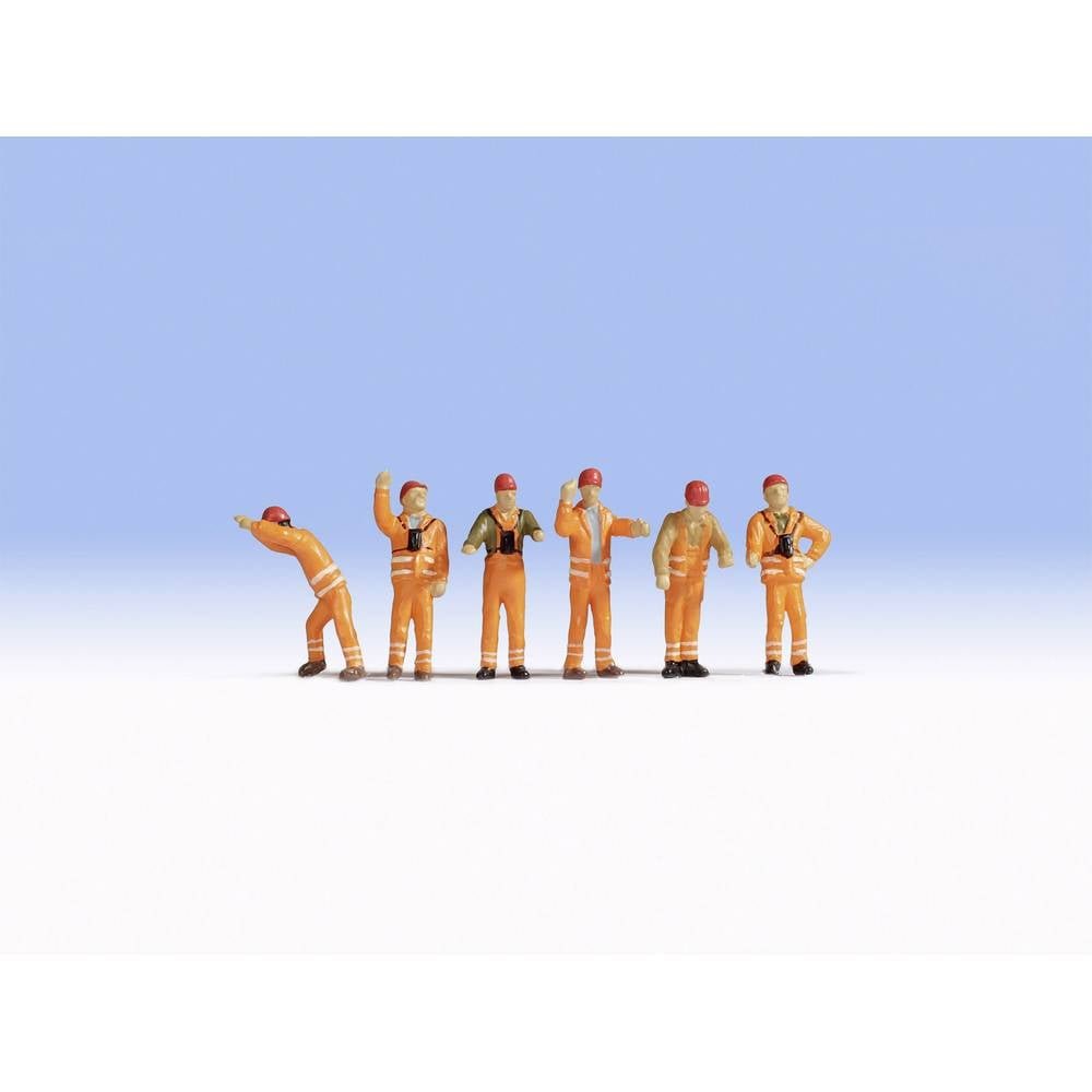 NOCH 45275 TT Rangeerpersoneel figuren Staand, Geverfd