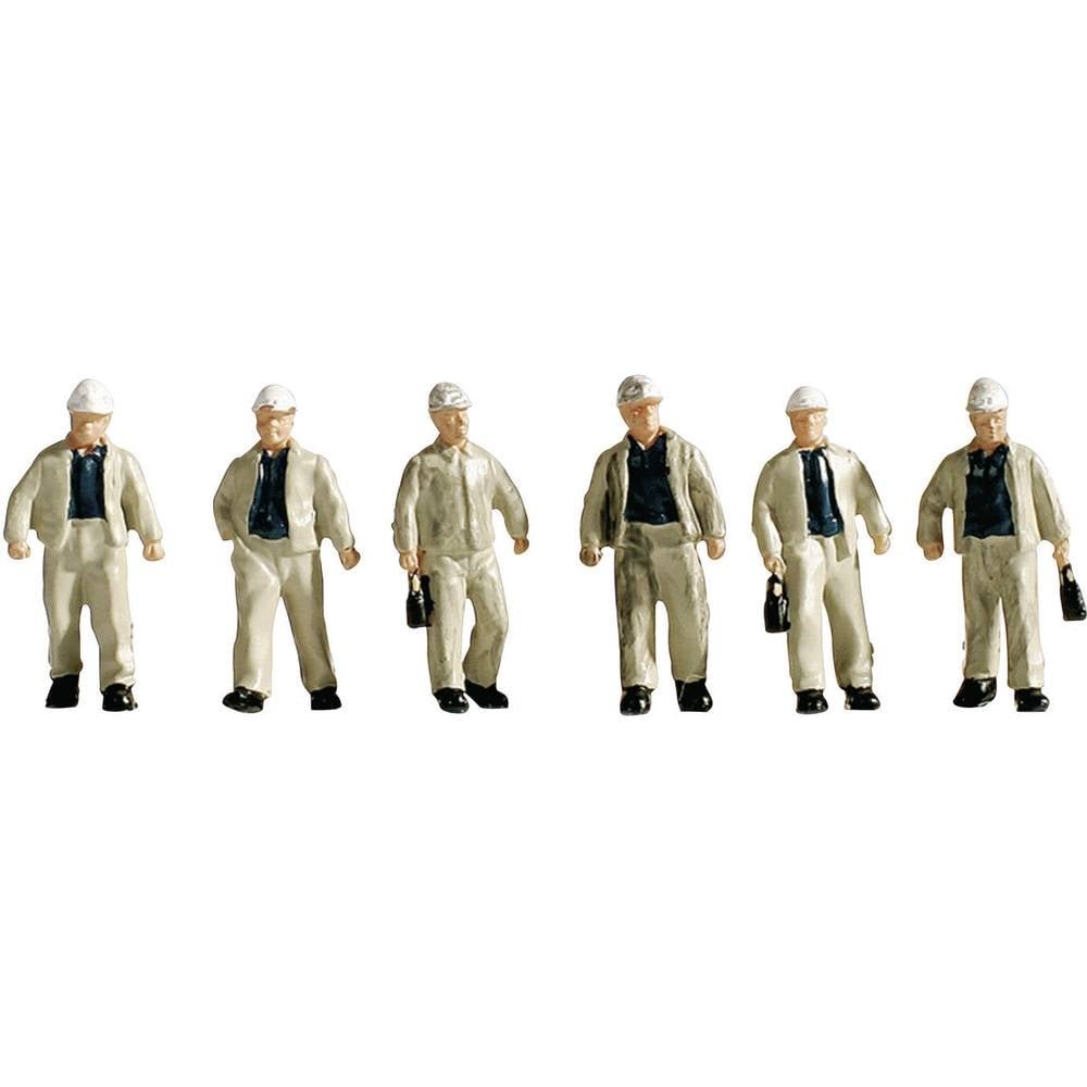 NOCH 15042 H0 Mijnwerkers figuren Staand, Geverfd