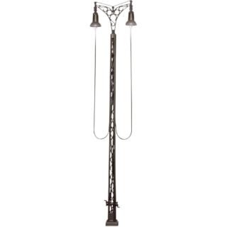 Viessmann Modelltechnik H0 Vakwerklantaarn Dubbel Kant-en-klaar model 6390 1 stuk(s)