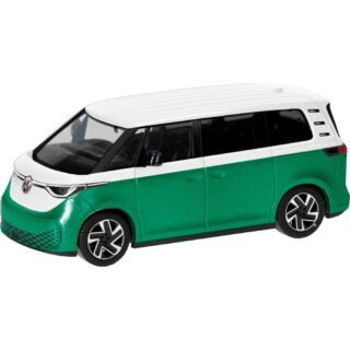 Herpa 431132 H0 Auto Volkswagen ID. Gezoem tweekleurig, Candy wit/Bay Leaf Green metallic