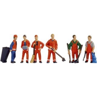 NOCH 15029 H0 Stadsreiniging figuren Geverfd, Staand