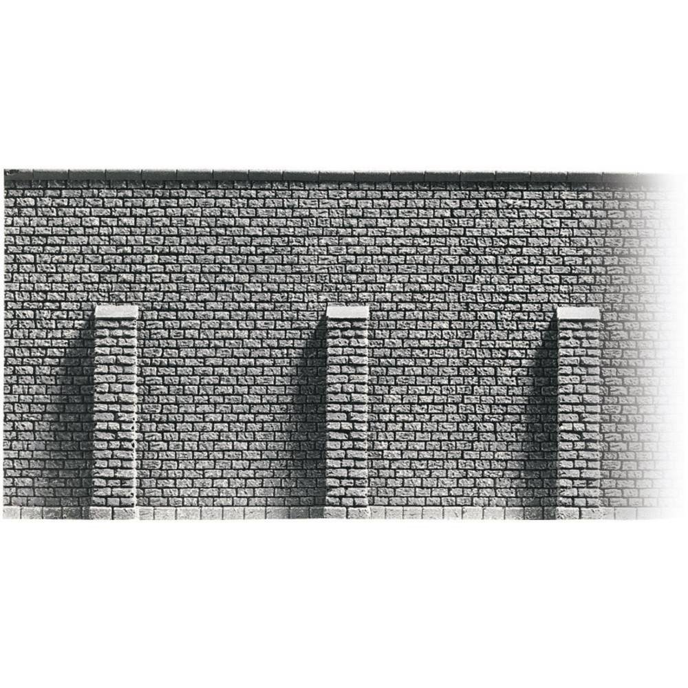 NOCH 58056 H0 Muur met steunberen Schoormuur