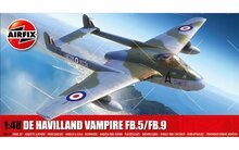 Airfix A06108 De Havilland Vampire FB.5/FB.9 Bouwpakket Schaal 1:48