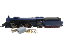 micromotor HLI006C motor ombouwset voor Liliput BR 18.3, Bad IVh