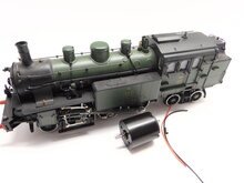 micromotor HRI004 ombouwset Rivarossi BR 77, K. Bay. Sts. B. PT 3/6, Pfalz P5