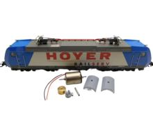 micromotor HMT003C motor ombouwset voor Märklin / Trix BR 146, BR 185, BR 186, BR 187, Re 482, u.a.