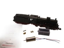 micromotor NM009G motor ombouwset voor Minitrix DB / DRG BR 54.15, G 3/4 H
