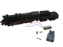 micromotor NM010G ombouwset voor Minitrix DB / DRG BR 52, SNCB 26, SNCF 150 Y, ÖBB 52