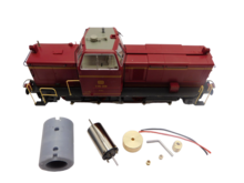 micromotor HR017C motor ombouwset voor: Roco V36, V65, en andere