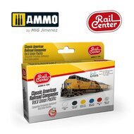 Ammo-Mig Railcenter R-1020 Classic American Railroad Companies (Union Pacific)