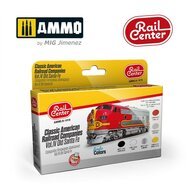 Ammo-Mig Railcenter R-1019 Classic American Railroad Companies (Old Santa Fe)
