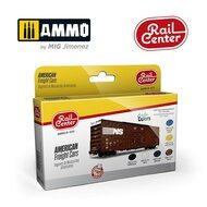 Ammo-Mig Railcenter R-1010 American Freight Cars
