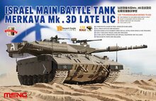MENG-Model TS-025 Israel Main Battle Tank Merkava Mk.3D Late Lic Bouwpakket Schaal 1:35