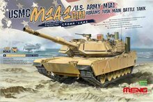MENG-Model TS-032 USMC M1A1 AIM/U.S.Army M1A1 Abrams TUSK Main Battle Tank Bouwpakket Schaal 1:35