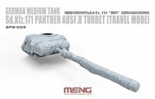 MENG-Model SPS-059 German Medium Tank Sd.Kfz.171 Panther Ausf.D Turret(Travel Mode)(RESIN) Schaal 1:35