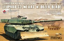 MENG-Model TS-041 Canadian Main Battle Tank Leopard C2 MEXAS w/Dozer Blade Bouwpakket Schaal 1:35