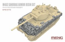 MENG-Model SPS-070 M4A3 Sandbag Armor Set (Resin) Bouwpakket Schaal 1:35