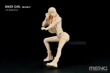 MENG-Model SPS-074 Biker Girl (RESIN) Bouwpakket Schaal 1:9