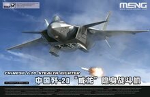 MENG-Model LS-002 Chinese J-20 Stealth Fighter Bouwpakket Schaal 1:48